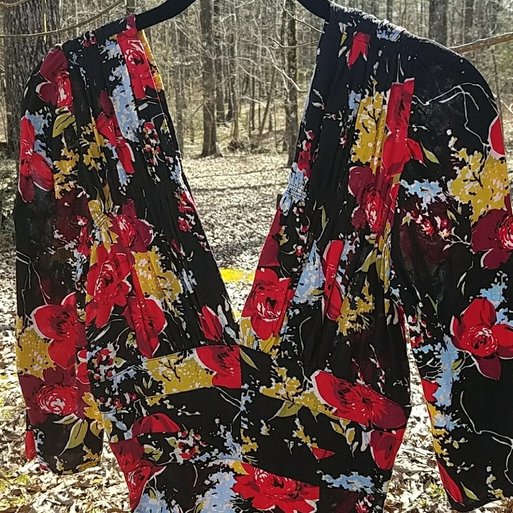 1940s 3/4 sleeve dress